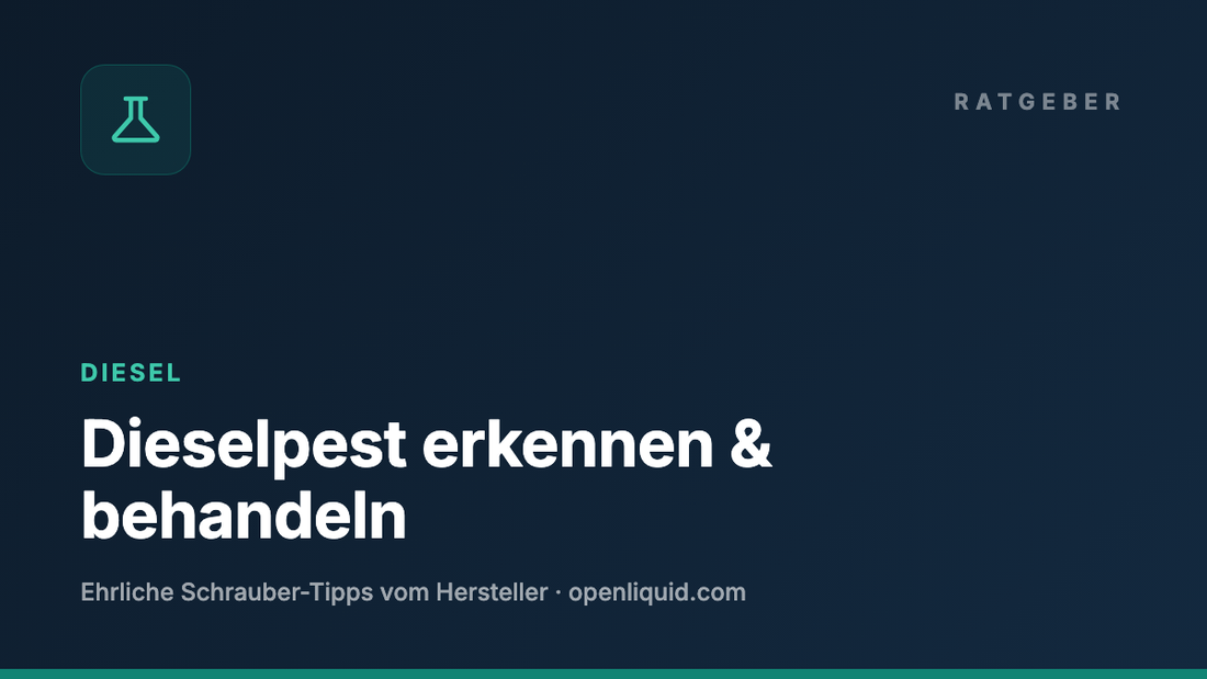 Dieselpest erkennen & behandeln — OPENLIQUID Ratgeber