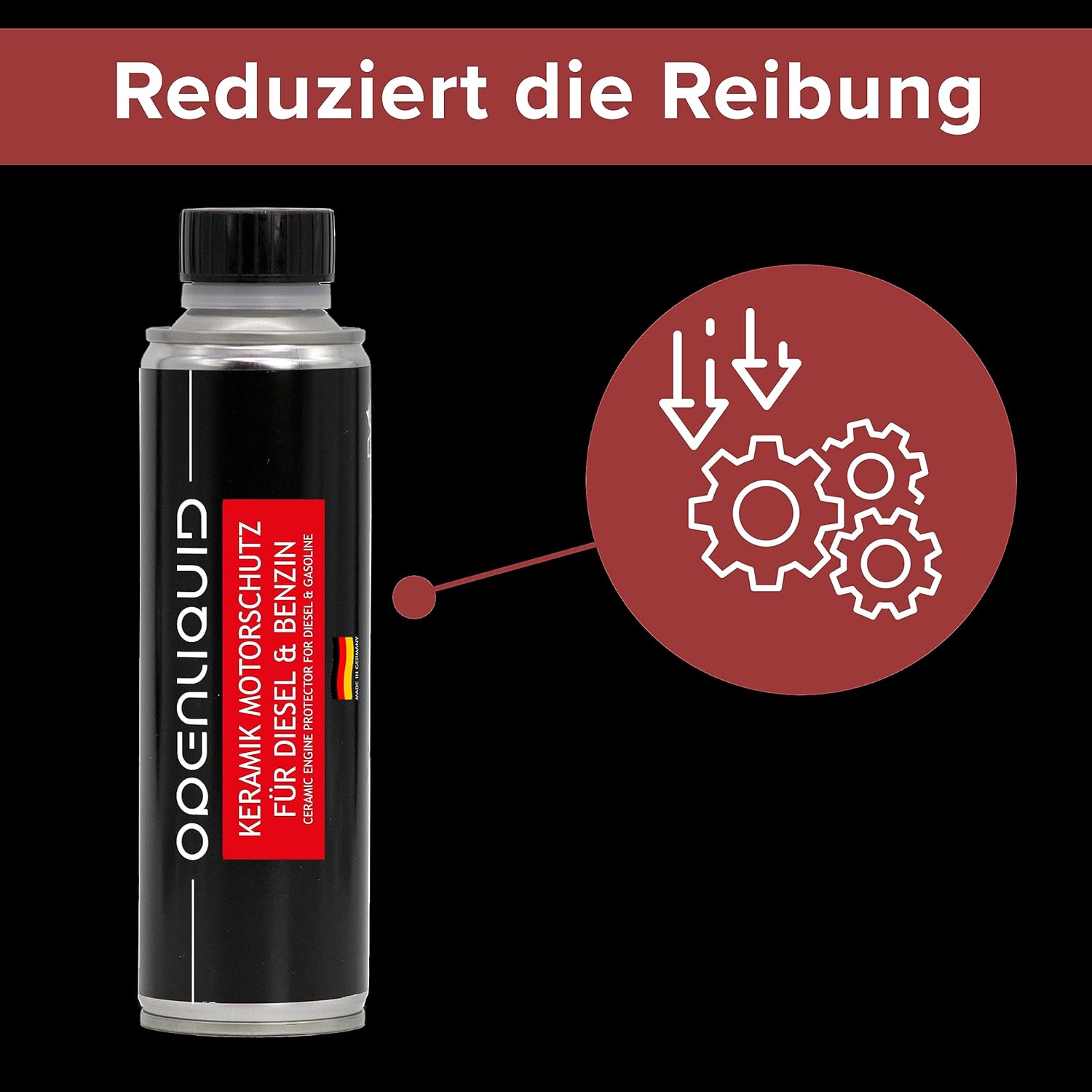 Keramik Motorschutz - Diesel & Benzin - Additiv für Auto - 300 ml
