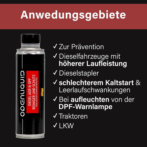 Diesel AGR & DPF Reiniger & Schutz – 300 ml