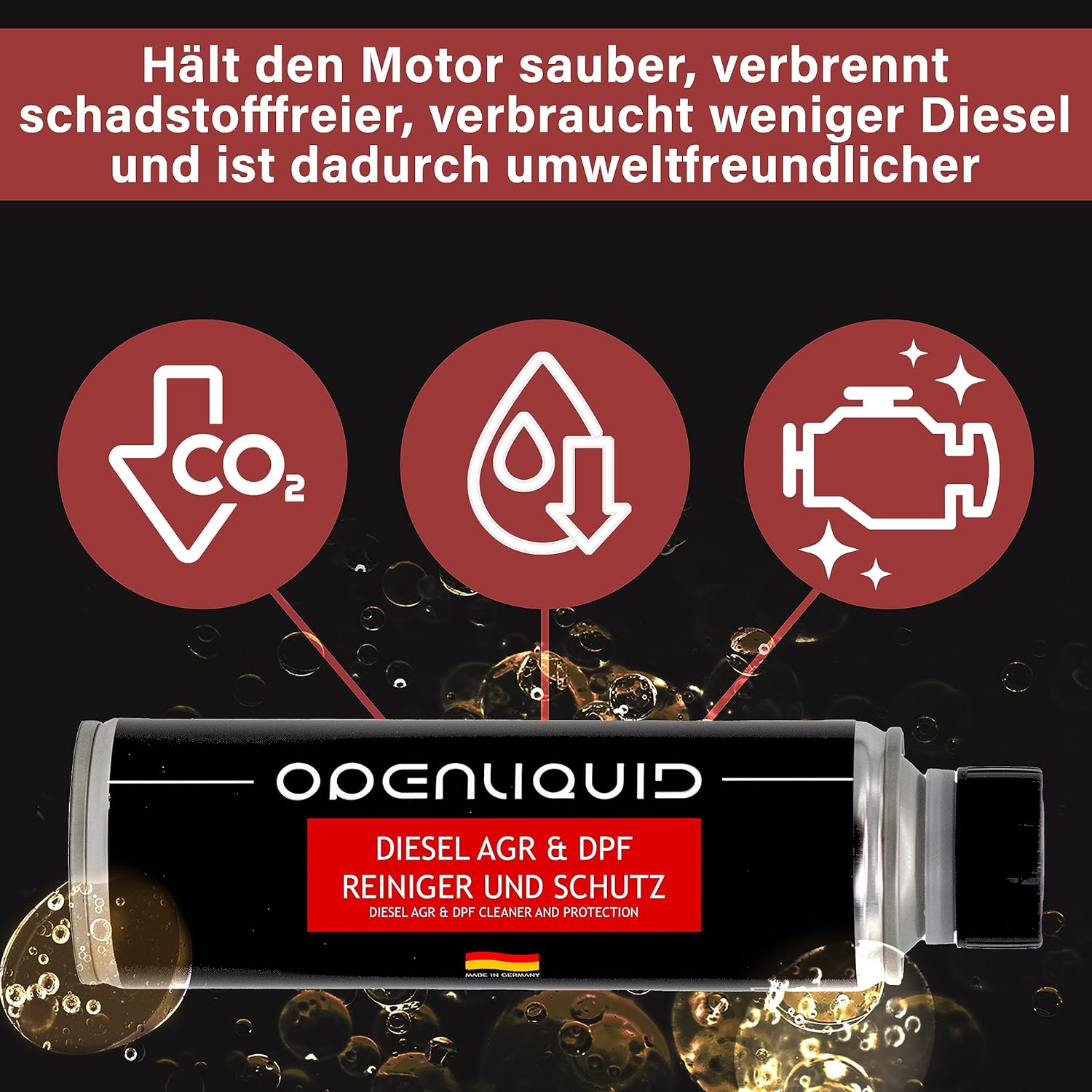 Diesel AGR & DPF Reiniger & Schutz - Diesel Additiv - 300 ml
