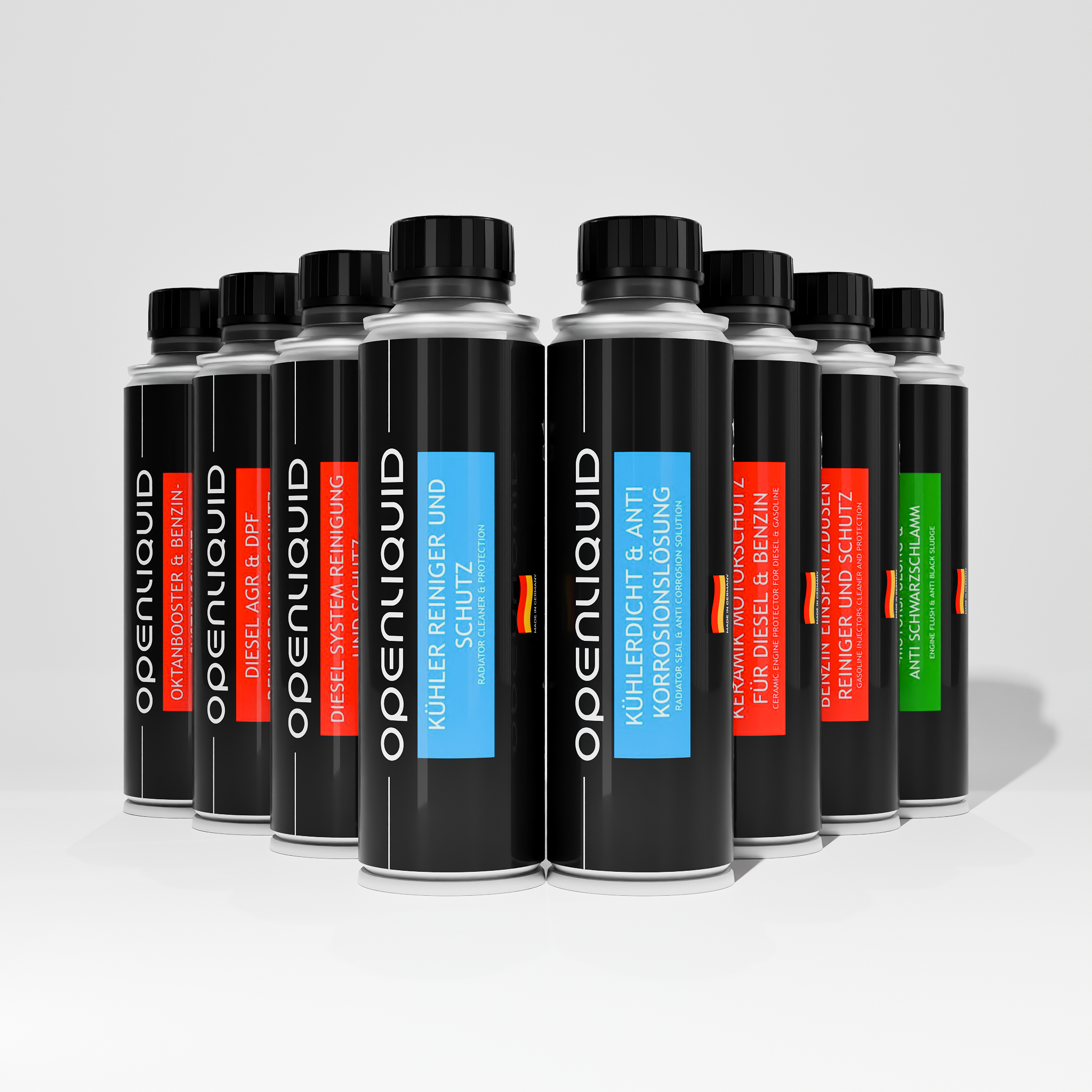 OPENLIQUID Komplett — 8er-Set (alle Produkte)