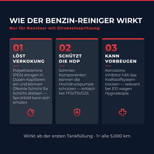 Benzin Einspritzdüsen Reiniger & Schutz – 300 ml
