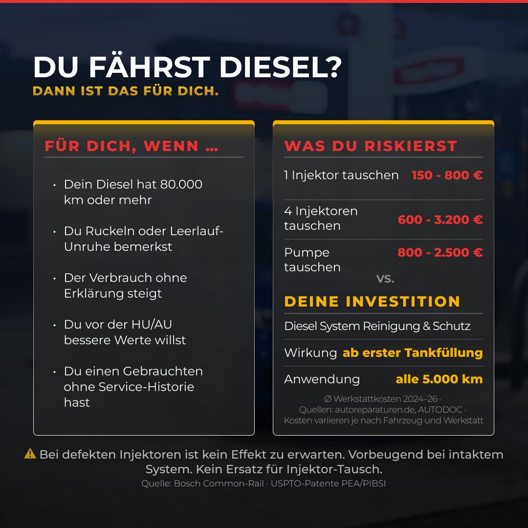 Diesel System Reinigung & Schutz – 300 ml