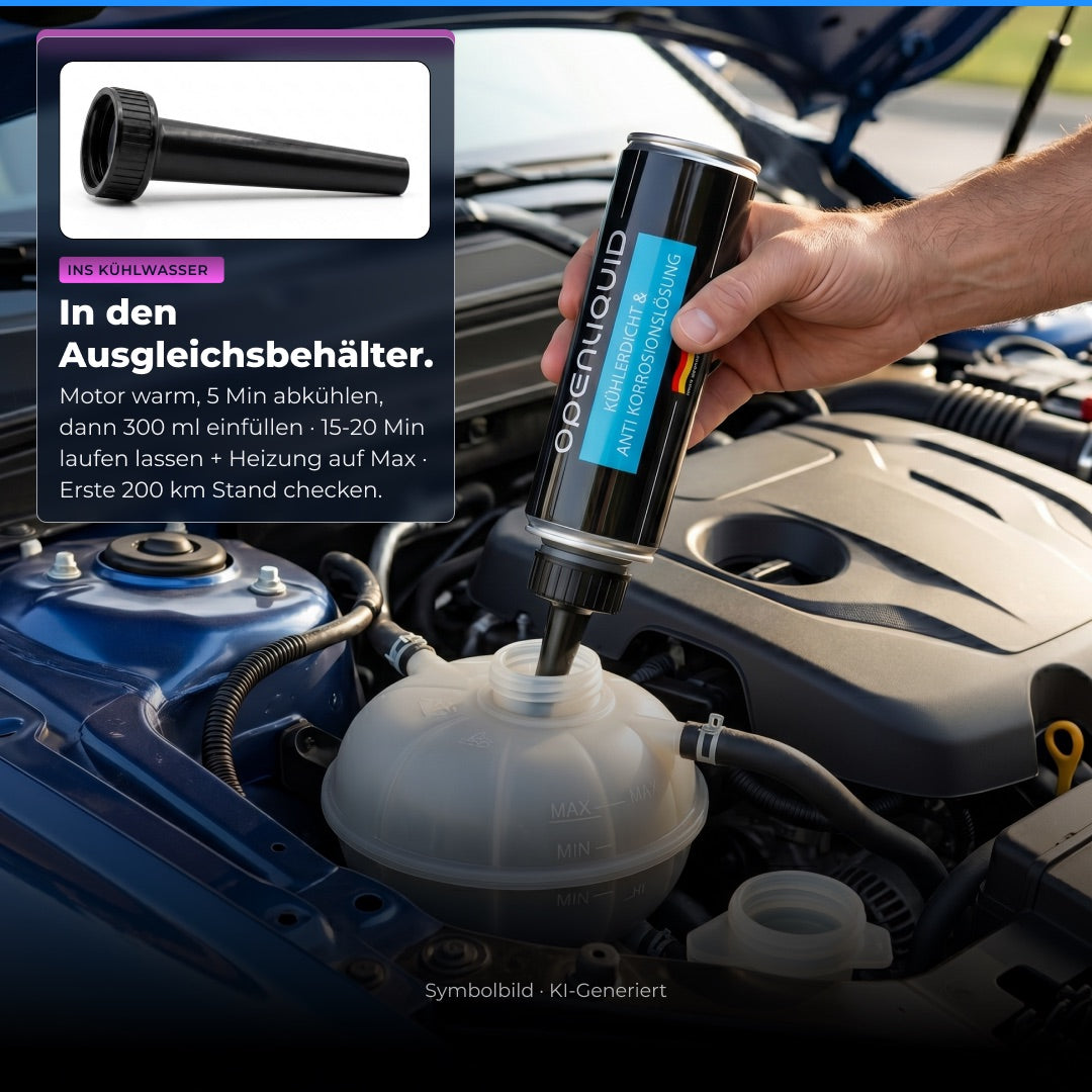 Kühlerdicht & Anti-Korrosionslösung – 300 ml – Bild 5